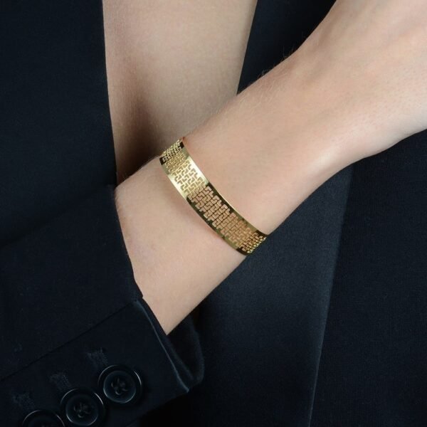 Bracelete de Renda Vazado 24k - Image 2