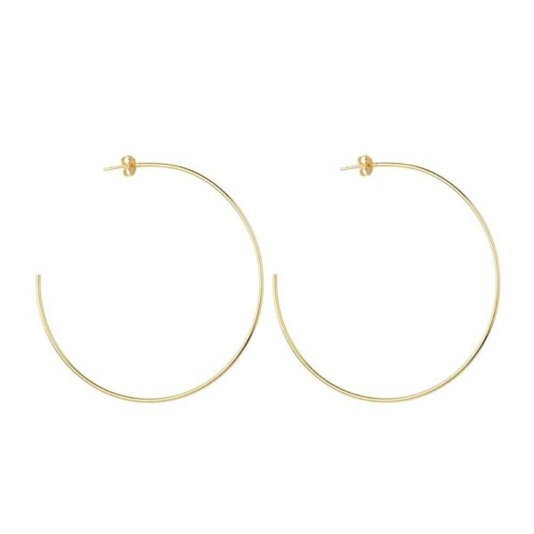 Brinco Argola Fina 24k