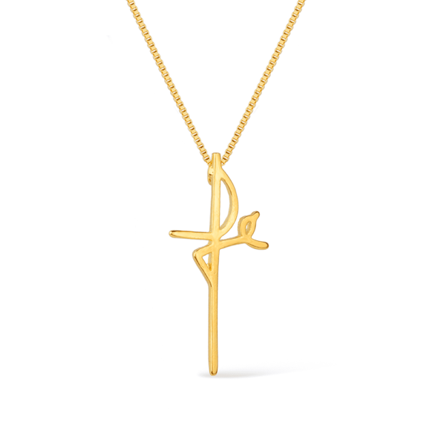 Colar Fé 24k