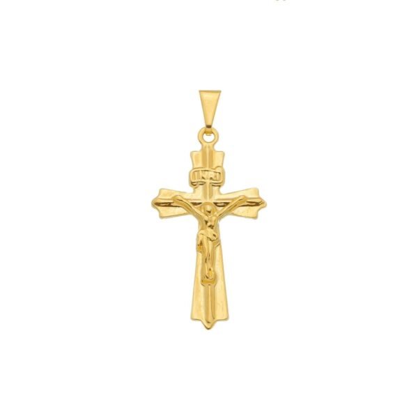 Pingente Jesus Crucifixo 24k