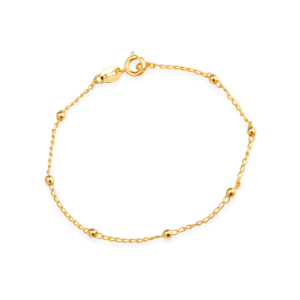 Pulseira de Bolinhas 24k